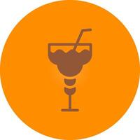 conception d'icônes créatives de cocktails vecteur