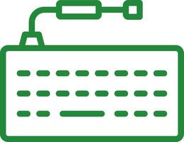 conception d'icône créative clavier vecteur