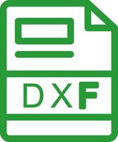 dxf Créatif icône conception vecteur