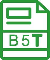 b5t Créatif icône conception vecteur