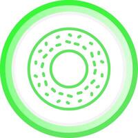 ligne vert cercle pente conception vecteur