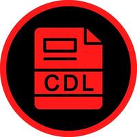 CDL Créatif icône conception vecteur