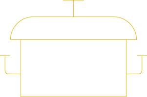 conception d'icône créative marmite vecteur