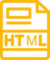 html Créatif icône conception vecteur