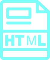 html Créatif icône conception vecteur