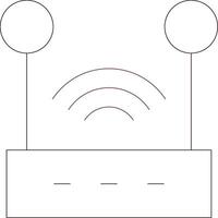 conception d'icône créative wifi vecteur