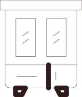 conception d'icône créative de placard vecteur