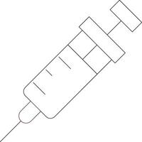 conception d'icône créative d'injection vecteur