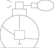 conception d'icônes créatives de parfum vecteur