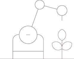 agricole robot Créatif icône conception vecteur