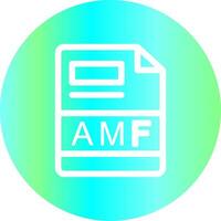 amf Créatif icône conception vecteur