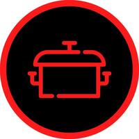 conception d'icône créative marmite vecteur
