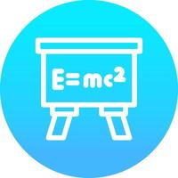 conception d'icône créative de relativité vecteur