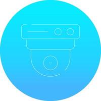 vidéosurveillance Créatif icône conception vecteur