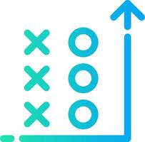 conception d'icônes créatives de stratégie vecteur