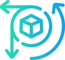 la modélisation api Créatif icône conception vecteur