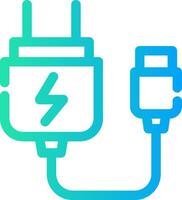 conception d'icônes créatives de chargeur vecteur