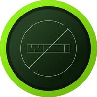 conception d'icône créative non fumeur vecteur