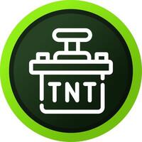 conception d'icône créative tnt vecteur