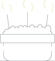 encens Créatif icône conception vecteur