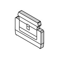 laser coupeur outil travail isométrique icône vecteur illustration