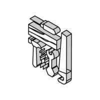 jouet outils bébé isométrique icône vecteur illustration