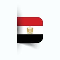 Egypte nationale drapeau, Egypte nationale jour, eps10. Egypte drapeau vecteur icône
