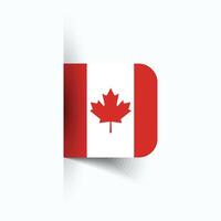 Canada nationale drapeau, Canada nationale jour, eps10. Canada drapeau vecteur icône