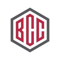 professionnel bcc logo conception modèle vecteur