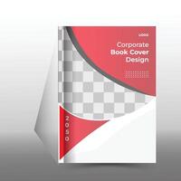 collection de moderne graphique conception livre couverture disposition modèle avec graphique éléments et espace pour photo Contexte dans a4 taille. vecteur
