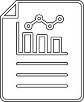 icône de vecteur de graphique à barres