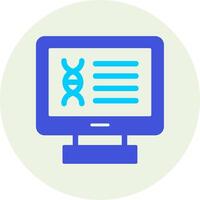 chromosome vecteur icône