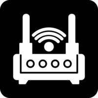 icône de vecteur de routeur wifi