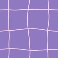 violet courbée la grille sans couture modèle vecteur