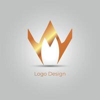 conception de logo unique vecteur