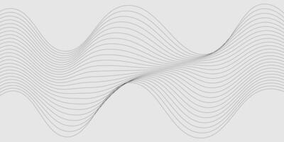abstrait ondulé ligne arrière-plan, dynamique du son vague, ondulé modèle, élégant ligne art et vague tourbillon bannière Contexte vecteur