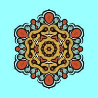 mandala modèle art Contexte gratuit vecteur