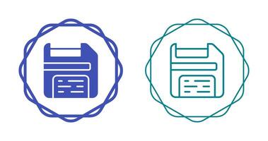 icône de vecteur de disquette