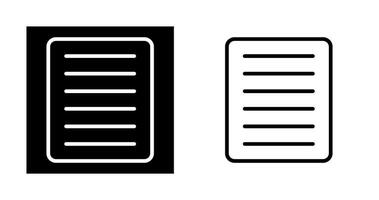 document aligner justifier vecteur icône