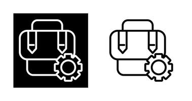 icône de vecteur de porte-documents