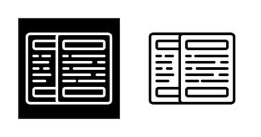 icône de vecteur de document