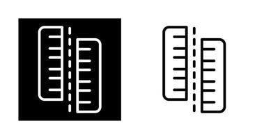 métrage vecteur icône