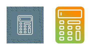 icône de vecteur de calculatrice