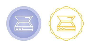 icône de vecteur de scanner