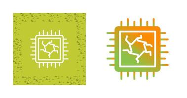 icône de vecteur de processeur