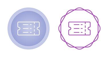 icône de vecteur de billet