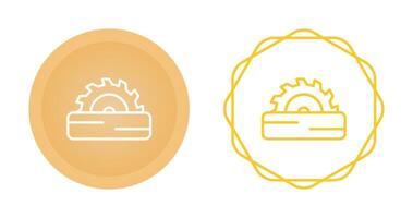icône de vecteur de scie circulaire