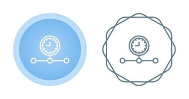 icône de vecteur de chronologie