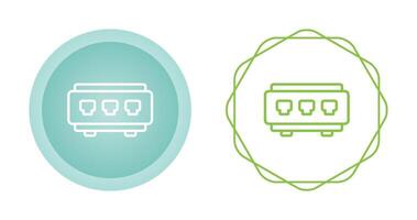icône de vecteur de commutateur réseau