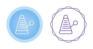 icône de vecteur de métronome
